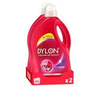 Dylon Colour Detergent | 60 Wash Loads (Total 120 Wash Load) | Liquid Laundry Detergent for all Coloured Clothes | Pack of 2
