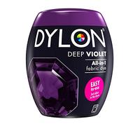 Dylon Deep Purple Dye for use in washing machine, 350 grams, Salt Included 2 pieces