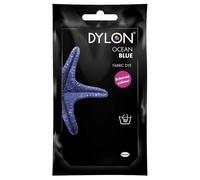 Dylon Fabric Dye Sachet – Hand Dye for Clothes & Soft Furnishings, 50 g – Ocean Blue