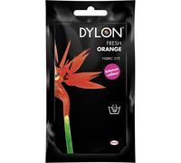 DYLON Hand Dye, Fabric Dye Sachet for Clothes, Soft Furnishings and Projects, 50 g - Fresh Orange