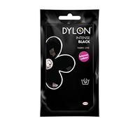 DYLON Hand Dye, Fabric Dye Sachet for Clothes, Soft Furnishings and Projects, 50 g - Intense Black