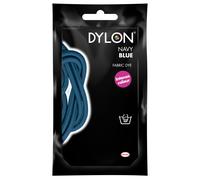 DYLON Hand Dye, Fabric Dye Sachet for Clothes, Soft Furnishings and Projects, 50 g - Navy Blue