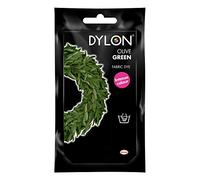 DYLON Hand Dye, Fabric Dye Sachet for Clothes, Soft Furnishings and Projects, 50 g - Olive Green