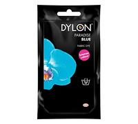 DYLON Hand Dye, Fabric Dye Sachet for Clothes, Soft Furnishings and Projects, 50 g - Paradise Blue