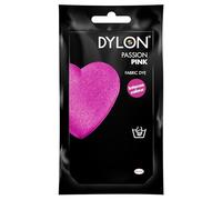 Dylon Hand Fabric Dye Sachet – 50 g – For Clothes, Soft Furnishings & Projects – Passion Pink