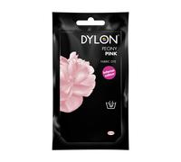 DYLON Hand Dye, Fabric Dye Sachet for Clothes, Soft Furnishings and Projects, 50 g - Peony Pink