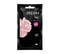 DYLON Hand Dye, Fabric Dye Sachet for Clothes, Soft Furnishings and Projects, 50 g - Peony Pink
