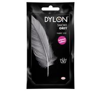 DYLON Hand Dye, Fabric Dye Sachet for Clothes, Soft Furnishings and Projects, 50 g - Smoke Grey