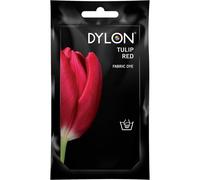 DYLON Hand Dye, Fabric Dye Sachet for Clothes, Soft Furnishings and Projects, 50 g - Tulip Red