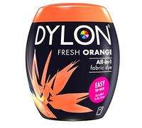 Dylon Machine Dye 350 Gramme Goldfish Orange, Salt Included. -