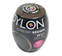 Dylon Machine Dye Pod Box of 3 Espresso Brown, 25 x 10 x 4 cm