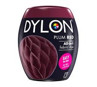 DYLON Washing Machine Fabric Dye Pod for Clothes & Soft Furnishings, 350g - Plum Red