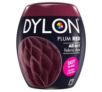 DYLON Washing Machine Fabric Dye Pod for Clothes & Soft Furnishings, 350g - Plum Red