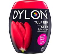 DYLON Washing Machine Fabric Dye Pod for Clothes & Soft Furnishings, 350g - Tulip Red