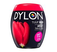 Dylon Washing Machine Fabric Dye Pod for Clothes & Soft Furnishings, 350g – Tulip Red