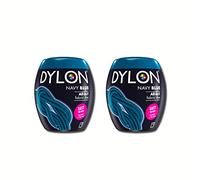 Dylon New 350g Navy Blue Machine Dye Pod 2 Pack