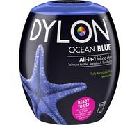 DYLON Ocean Blue Fabric Dye Pod, 350g - Easy Washing Machine Dye for Clothes & Soft Furnishings, Permanent Color