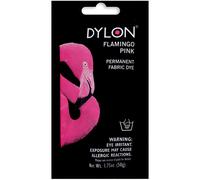 Dylon Permanent Fabric Dye 1.75oz-Flamingo Pink