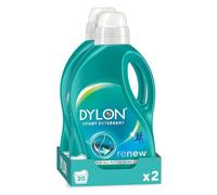 Dylon Sport Detergent | 30 Wash Loads | Liquid Laundry Detergent for all Coloured Clothes | Pack of 2