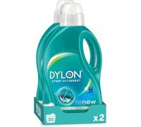 Dylon Sport Detergent | 30 Wash Loads | Liquid Laundry Detergent for all Coloured Clothes | Pack of 2