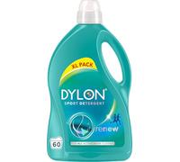 Dylon Sport Detergent (60 Wash Loads), Liquid Laundry Detergent for Active Wear Clothes, Sport Detergent to Remove malodour, Keep Elasticity and renews in every wash with optimal results in 10 washes