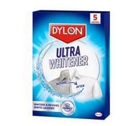 Dylon Ultra Whitener, Whitens and Revives White Laundry, Pack of 5 Sachets