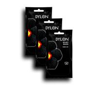 DYLON Velvet Black Hand Fabric Dye 3 Pack