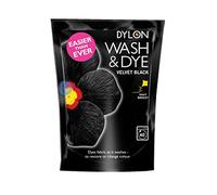 Dylon Wash & Dye Black Machine Dye Fabric Large 350G (3 Packs)