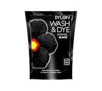Dylon Intense Black Wash and Dye Fabric Dye 350g - Wilko