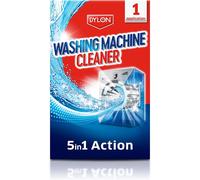 Dylon Washing Machine Cleaner 1 Use 5-In1 Washing Machine Cleaner Freshener & Limescale Remover for Cleaning Washing Machines Single Application Pack
