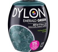 Dylon Machine Dye Pod 04 Emerald Green [2205090] - All-in-One Dye for Natural Fabrics, 40C, Permanent Color