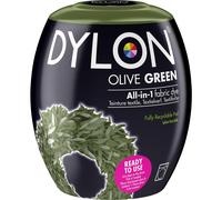 DYLON Washing Machine Fabric Dye Pod for Clothes & Soft Furnishings, 350g ? Olive Green