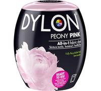 DYLON Washing Machine Fabric Dye Pod for Clothes & Soft Furnishings, 350g - Peony Pink