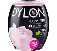 DYLON Washing Machine Fabric Dye Pod for Clothes & Soft Furnishings, 350g Peony Pink