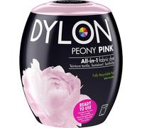DYLON Washing Machine Fabric Dye Pod for Clothes & Soft Furnishings, 350g ? Peony Pink