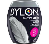 DYLON Washing Machine Fabric Dye Pod, Smoke Grey, 1pk of 350g