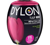 Dylon Washing Machine Fabric Dye Pod for Clothes & Soft Furnishings, 350g – Tulip Red