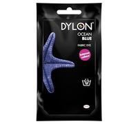 Dylon Fabric Dye Sachet – Hand Dye for Clothes & Soft Furnishings, 50 g – Ocean Blue