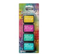 Dylusions Dyan Reaveley Mini Archival Kits-Kit #3, Klein
