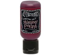 Dylusions Shimmer Paint 1oz-Cranberry Juice