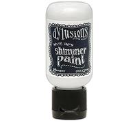Dylusions Shimmer Paint 1oz-White Linen