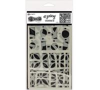 Dyan Reaveley's Dylusions Dyalog Stencil-Doodle It Too