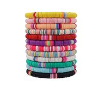 DYLYMX 12 Pcs Friendship Bracelets Set Sweet Album Inspired Toylor Letter Bracelet Bohemian Concert Exchange Friendship Bracelets Gifts for Music Lover Fans (C)