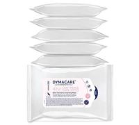 DYMACARE 4 in 1 Continence Care Wipes 10’s | Adult Scented Premium Incontinence Cloths | Skin Cleansing Wipes with Barrier Protection | 6 Packs of 10 Wipes (60 Wipes)