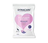 DYMACARE 5 in 1 Continence Care Wipes | Adult Scented Premium Disposable Incontinence Cloths | Skin Cleansing Wipes with Barrier Protection | 1 Pack (10 Wipes in Total)