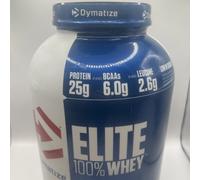 Dymatize Elite 100% Whey Rich Chocolate 2170g - High Protein Low Sugar Powder + Whey Protein and BCAAs