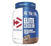 Dymatize Elite Casein Protein Powder Rich Chocolate 1800g - Slow-Release Casein with BCAAs