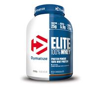 Dymatize Elite Whey Rich Chocolate 2,1Kg - High Protein Low Sugar Powder + Whey Protein and BCAAs