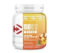 Dymatize ISO 100 Hydrolized Clear Peach Ice Tea 528g Whey Protein Powder