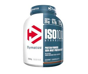 Dymatize ISO 100 Hydrolyzed Gourmet Chocolate 100 2264g - Whey Protein Hydrolysat + Isolate Powder